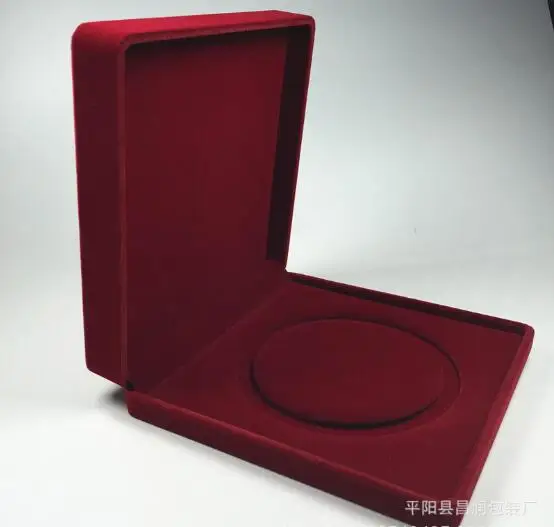 20 шт./лот элегантная бархатная коробка для ювелирных изделий Большая Жемчужная