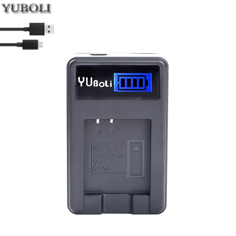 YUBOLI 1050mAh SLB 10A SLB10A аккумулятор + ЖК USB зарядное устройство для Samsung HMX U10 SL720 HZ15W SL310W SL820