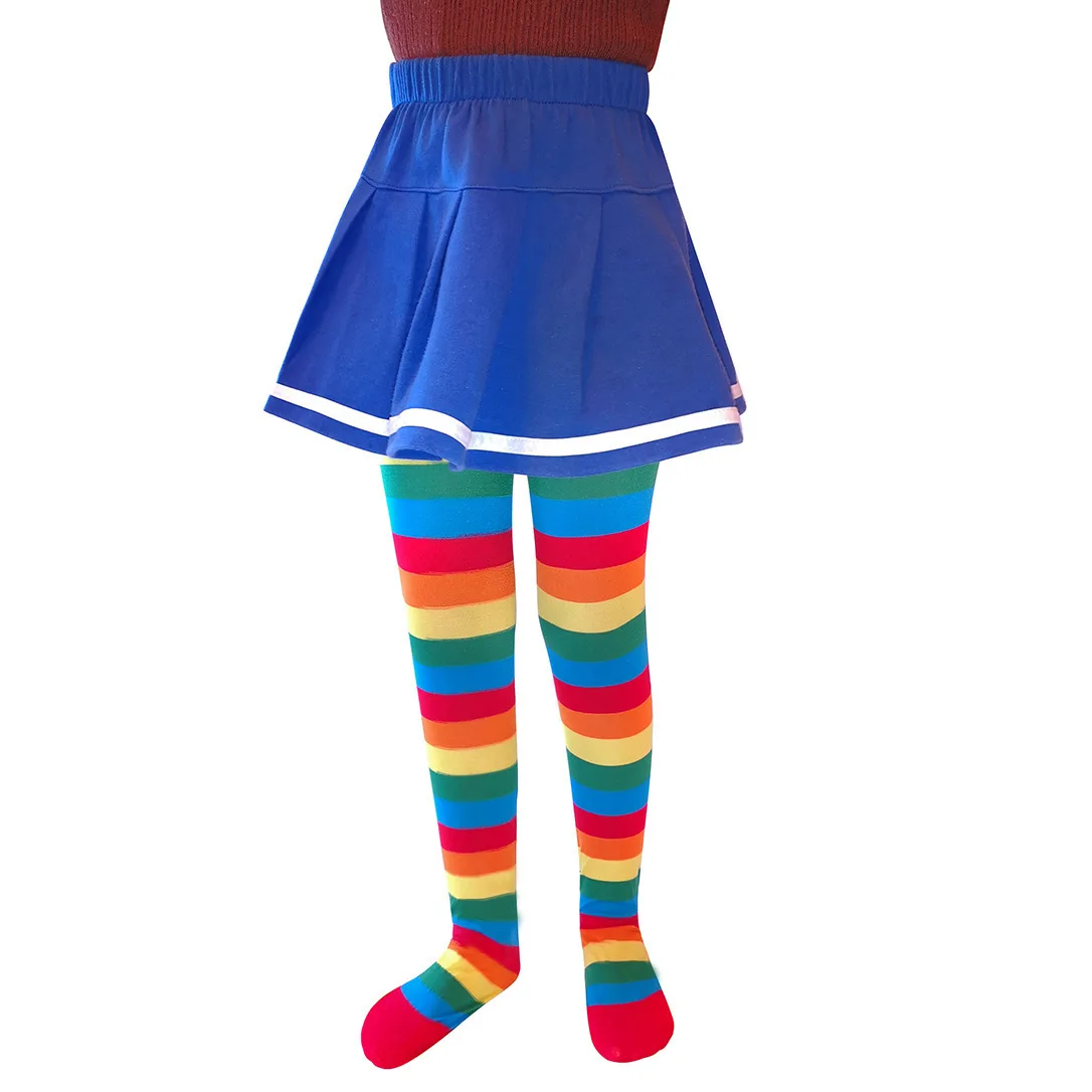Halloween Girl Striped Pantyhose Party Costume Props