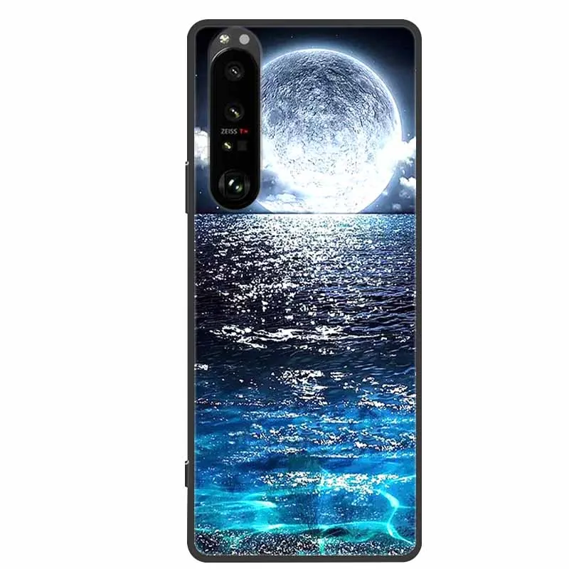 Black Silicone Soft Back Cover Case, Slim Protective Phone Case