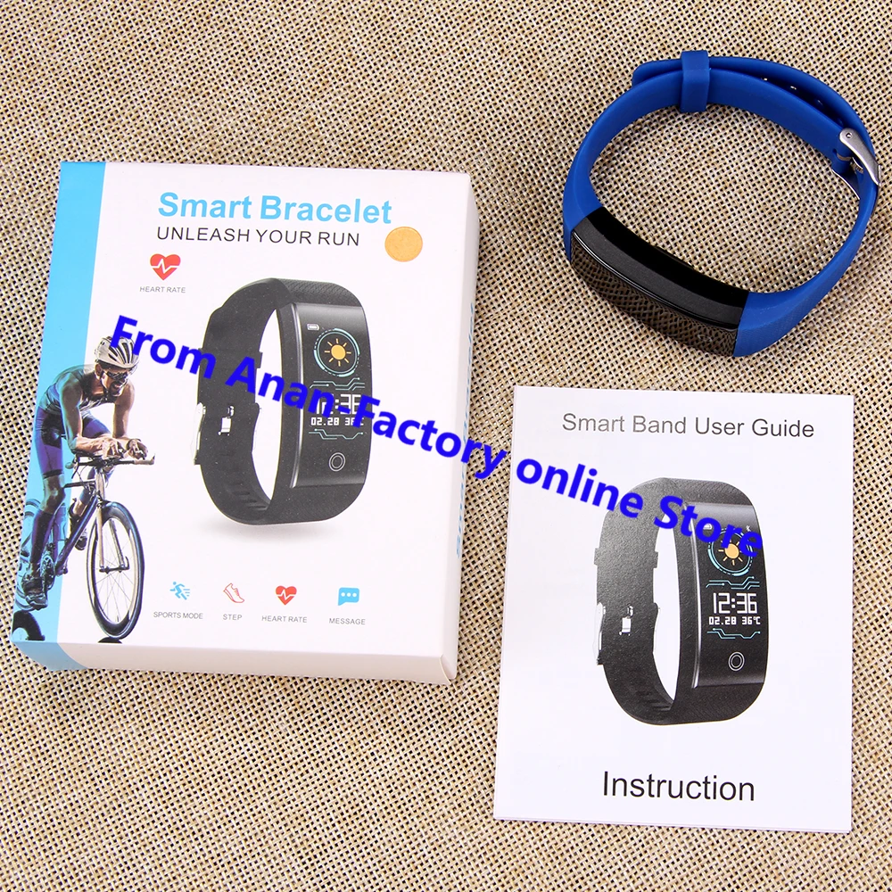 QW18 умный Браслет IP68 Водонепроницаемый Smartband монитор сердечного ритма во время сна спортивный Шагомер фитнес-трекер Bluetooth Smartwatch