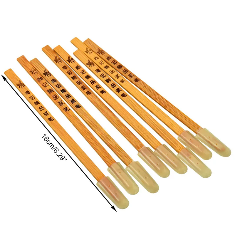 5 шт. инструменты для пчеловодства тип бумаги-скребка ручка бамбуковая медовая пчела ручка-инструмент для изготовления