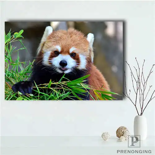 Пользовательские Холст плакат Red_Pandas_in _ Печатный постер ткань стены искусства