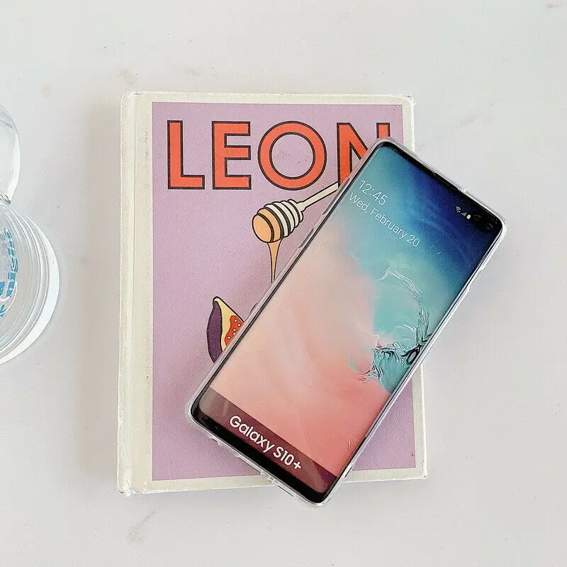 Для samsung Примечание 10 плюс A10 M10 A20 A30 A50 A70 S10E S10 S9 S8 Plus покрытие сращивания завод Мягкий силикон IMD бампер чехол крышка