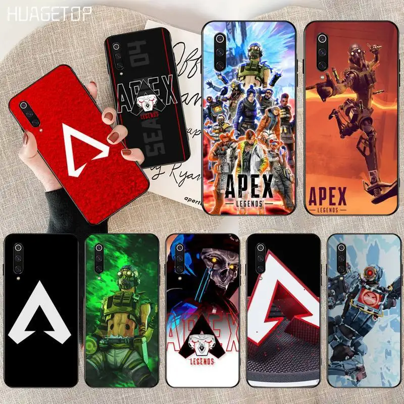 HUAGETOP Apex Legends умный Роскошный чехол для телефона Xiaomi Mi Note 10 Lite 9T Pro xiaomi CC9 9SE|Бамперы| |