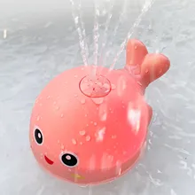 

Baby Bath Toys Spray Water Shower Bathing Toys for Kids Electric Automatic Induction Whale Bath Ball Pool LED Light Toys Gift
