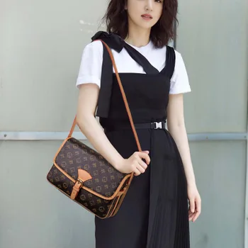 

bags for Women's 2020 new fashion printed diagonal Satchels bag shoulder messenger bag retro wild messenger bag torebka damska