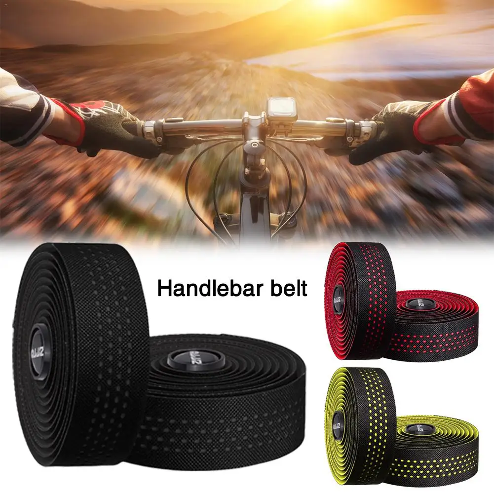 

Waterproof Non-slip Road Bike Bicycle Handlebar tape Steering Wheel Cover Cycling Handle Belt 3 Colors