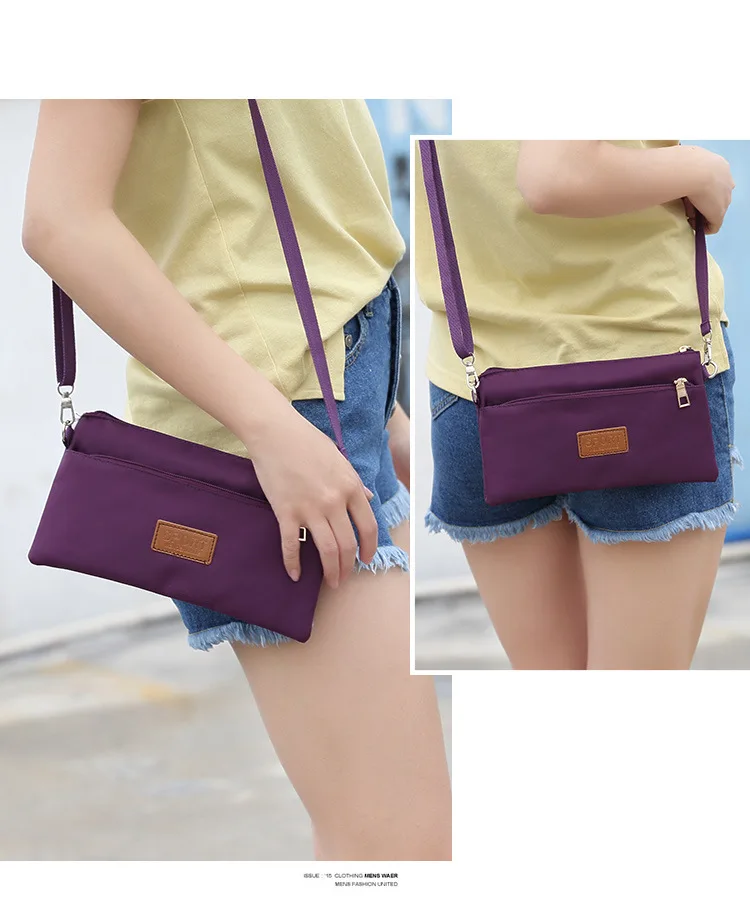 

2018 New Style Korean-style Women's Nylon Bag Summer Korean-style Versatile Travel Crossbody Bag WOMEN'S Bag Large Capacity