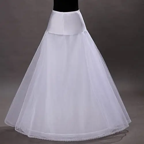

Floor Length A-line Petticoats for Women One Hoop Petticoats for Bridal Dress Underskirt Crinoline Wedding Accessories