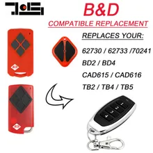 Для B& D PTX5 PTX-5 Tritran Tri Tran гаражная дверь BND TB5 BD4 BD2 пульт дистанционного управления
