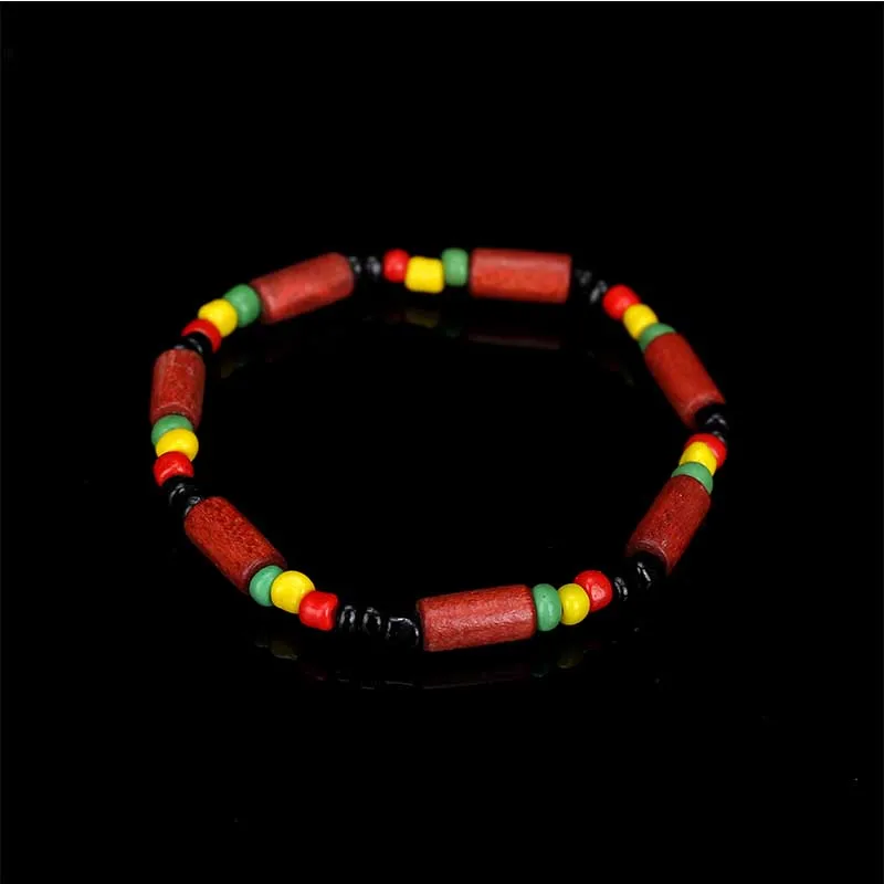 Bangle Bracelet 3 Pieces Holy Religious Wooden Rosary Bracelet Fashion Wooden Jesus Bracelet For Women
