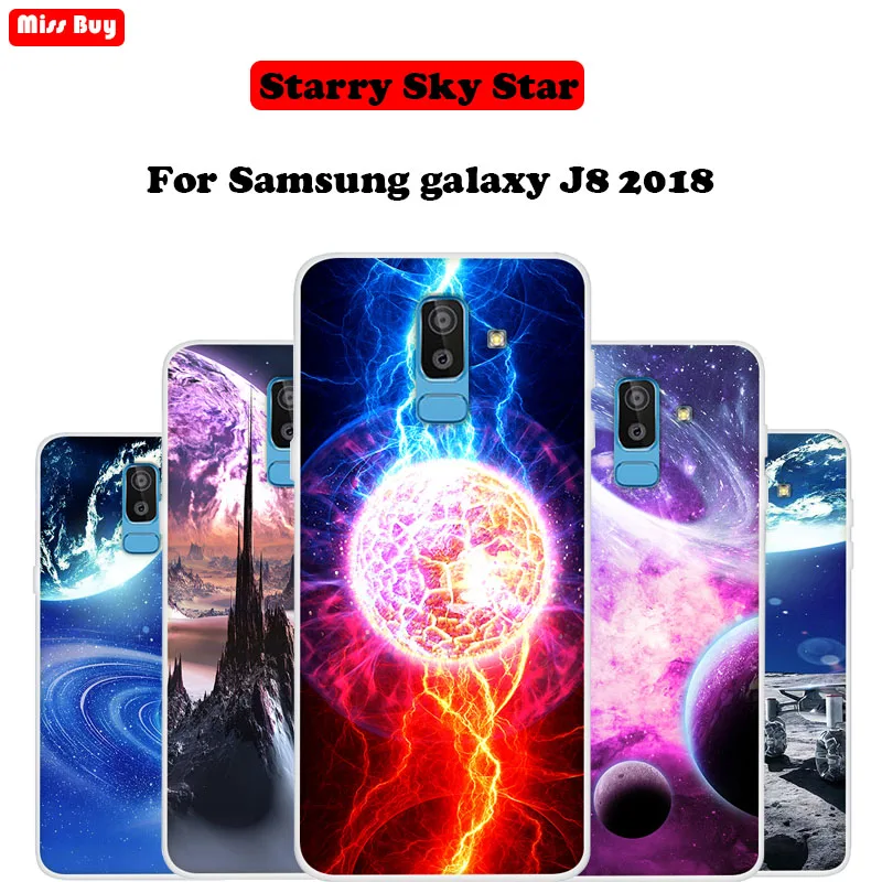 Для samsung galaxy J8 2018 чехол силиконовый мягкий для J 8 J810 F телефона ультра тонкий