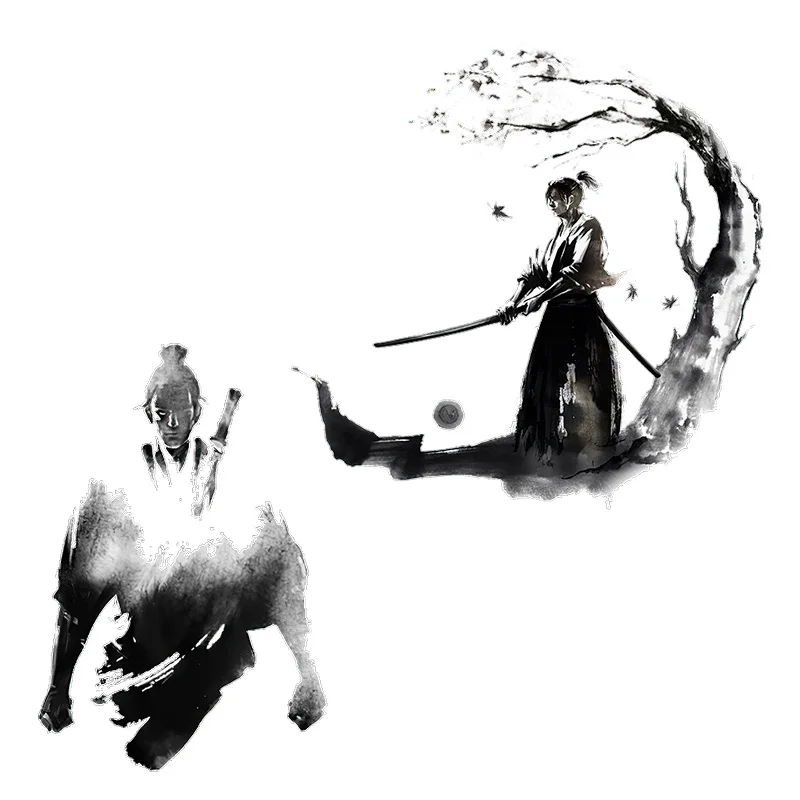 Three-Ratels-QC565-Classic-Chinese-kung-fu-Ink-Painting-halo-art ...