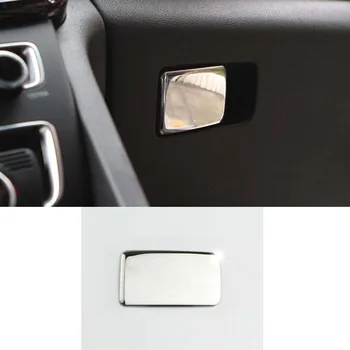 

For KIA K5 2016 2017 Car Glove Storage Box Switch Button Decoration Bezel Cover Decal Sticker Stainless Steel Car Accessory