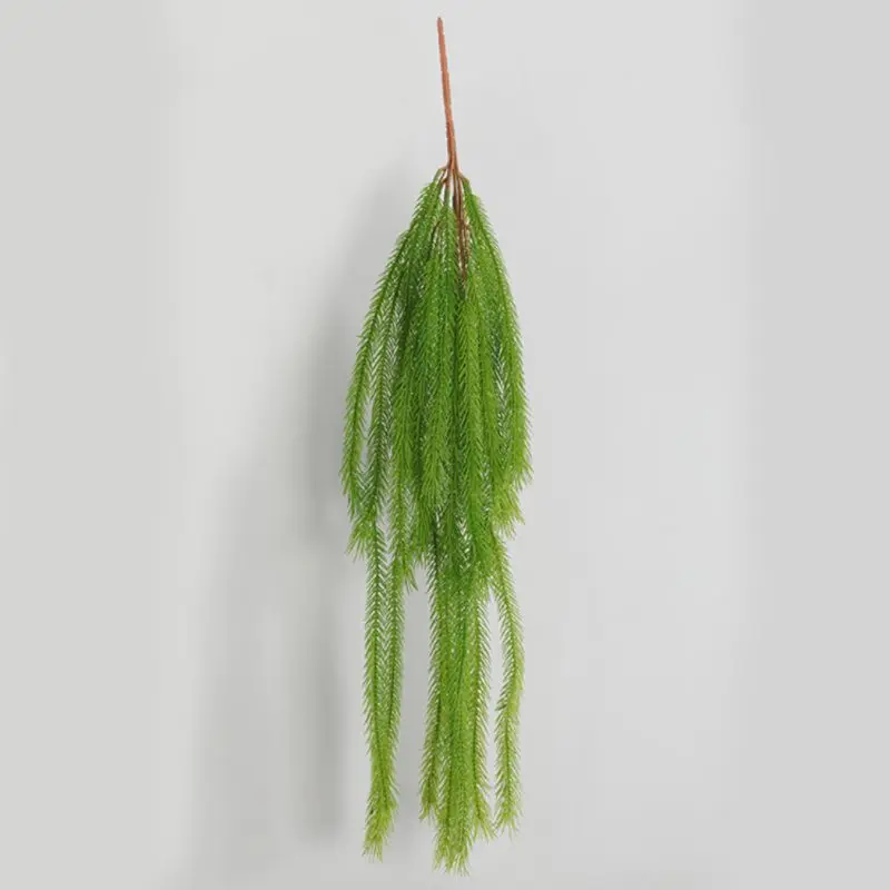 

Artificial Plants Frosted Cedar Wall Hanging Fake Plant Home Wedding Christmas Green Decorations Plastic Plants