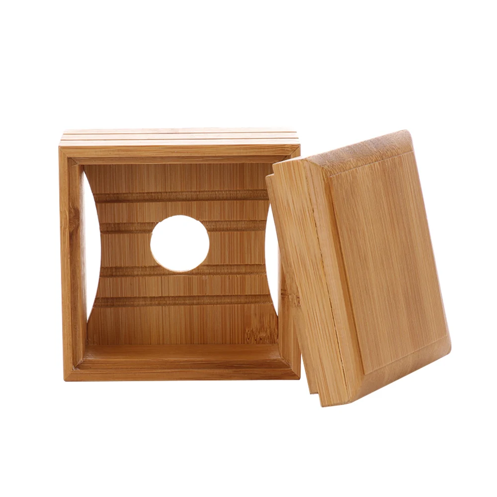 1 шт. натуральная бамбуковая мыльница Деревянный Мыльница держатель для хранения мыльницы тарелка коробка контейнер для ванной комнаты