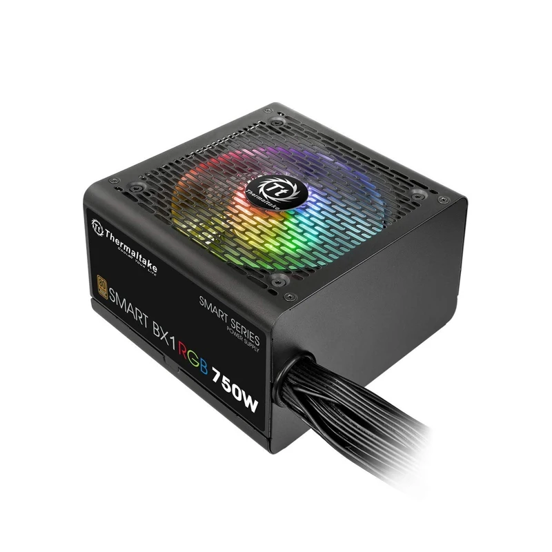Блок питания Thermaltake ATX 750W Smart BX1 80+ bronze(24+4+4pin) APFC 120mm fan 8xSATA RTL
