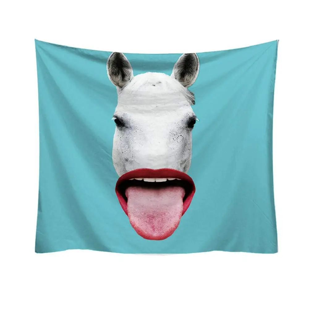 

Funny Cartoon Pattern Style Decorative Tapestry Home Decor
