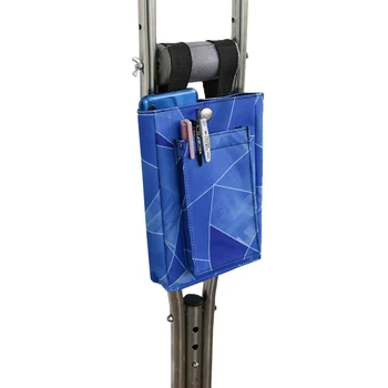 

Crutch Pouch Walking Stick Hanging Bag Pouch Tote Broken Leg Medical Forearm For Rehabilitation Crutches Storage Pockets New