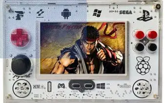 

Strawberry School Second Generation Horizontal Handset Nostalgic PSP Multi-function Simulator for Double HD Large Screen