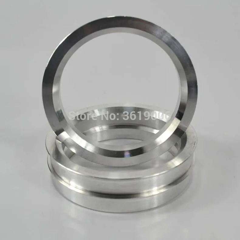 TOMMIA 1Sets 57.1mm ID to 66.1mm OD Aluminum Centric Spigot Hub Rings Wheel Spacer