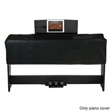 88 ключ водонепроницаемый клетчатый узор легко наносить Нескользящие ПУ кожа Книга Стенд открывающийся чехол для пианино практичный защитный двухслойный