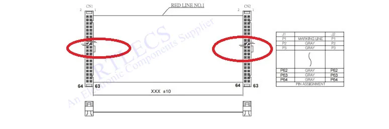 2 шт. плоский кабель IDC кабель с разъемами 2,54 мм расстояние 6 8 10 14 16 20 26; большие размеры 34-40 50 60 64 способ IDC розетки клемма женского типа 10 см Длина