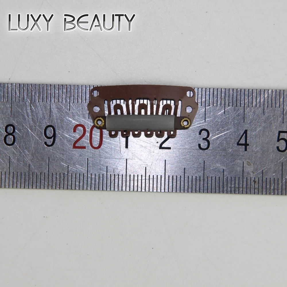 U Clip 2.8cm-middle brown (4)