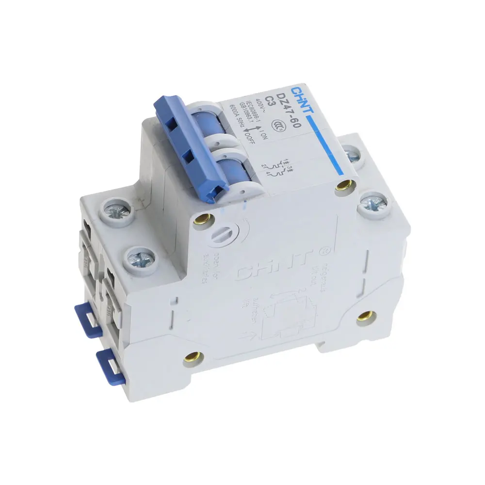 CHNT MCB мини бытовой автомат защити цепи C Тип DZ47-60 2 pole 25Amp 400V | Обустройство дома