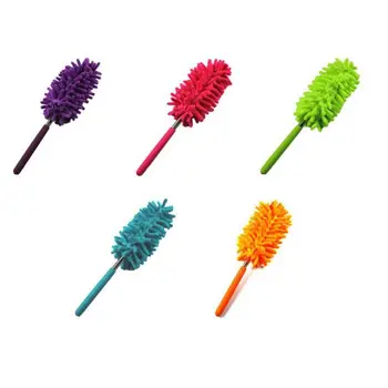 

5 Pcs hable Dusters for Cleaning, Feather Duster Extendable Dusting Wand , Wet o
