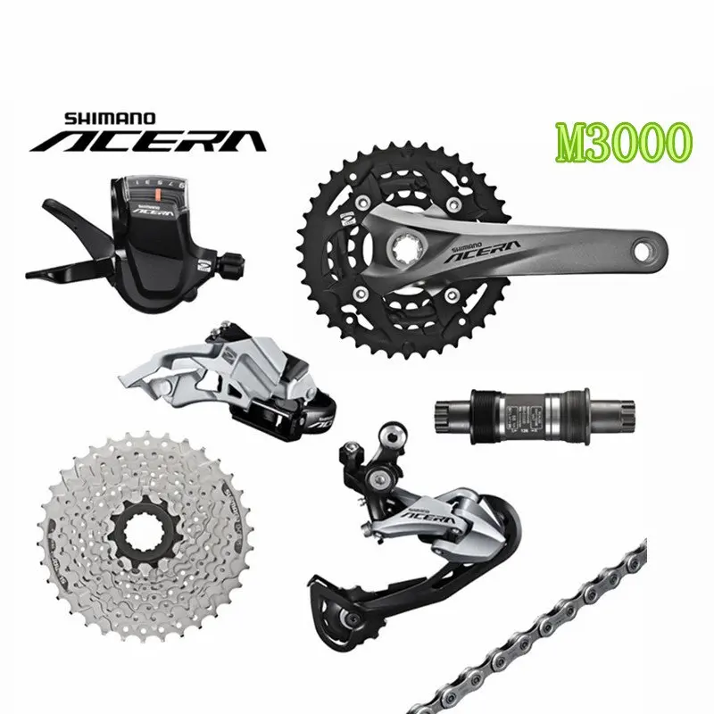 Скоростной Велосипед SHIMANO ALIVIO M4000 M4050 3x9S 27 S с гидравлическим дисковым