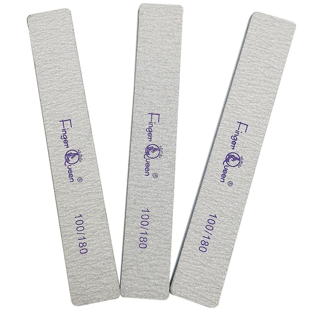 Shape3-3PCS Fingerqueen, 5 форм, Профессиональная пилочка для ногтей, извести, для маникюра, алмазные инструменты, шлифовальный лак, маникюрные инструменты для ногтей FCB002 - Цвет: Shape3-3PCS