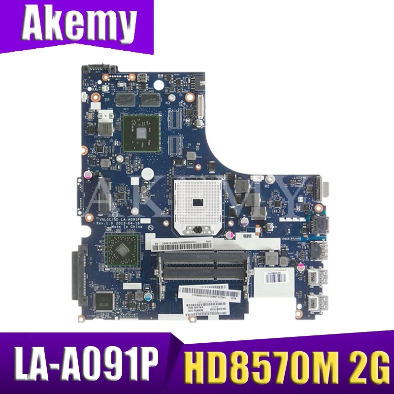 Akemy VALGC/GD LA-A091P Motherboard For Lenovo G505S Z505 Laotop Mainboard with HD 8450G 8570M 2G | Компьютеры и офис