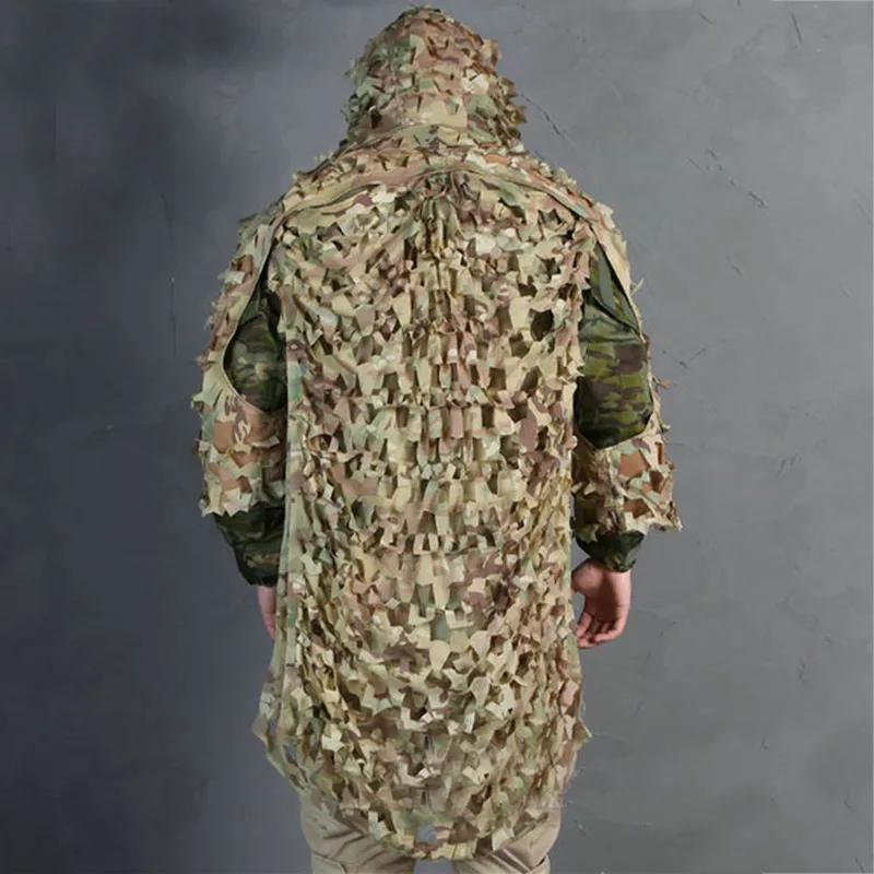FMA Multicam Sniper Ghillie Suits Camouflage Assault Clothing Hunting Sniper Suit