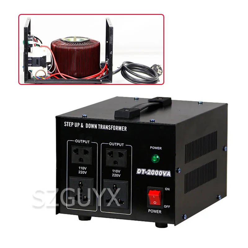 

Household dry type transformer 220v to 110v Single phase power transformer Using Chinese electrical appliances abroad