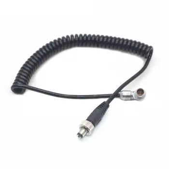 

Rotatable Right angle 2pin to lock 2.1mm DC power cable for Atomos shogun inferno/Z cam E2 S6/F6/F8