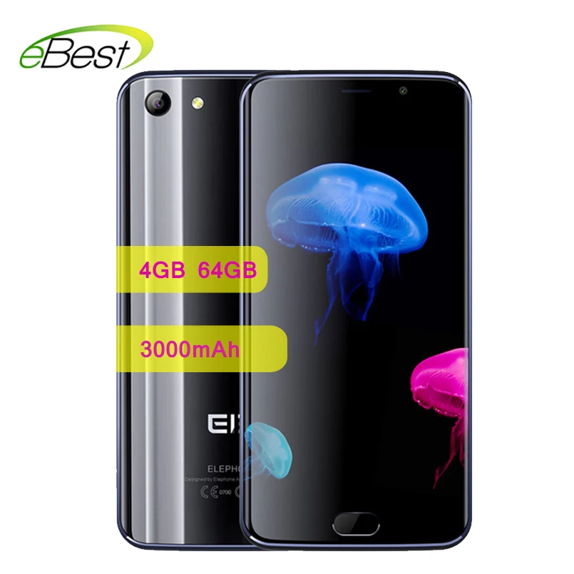 Elephone S7 4G LTE смартфоны 5 дюймов FHD MT6797M 4 Гб 64 ГБ Android 6 0 мобильный телефон 13 м камера 3000