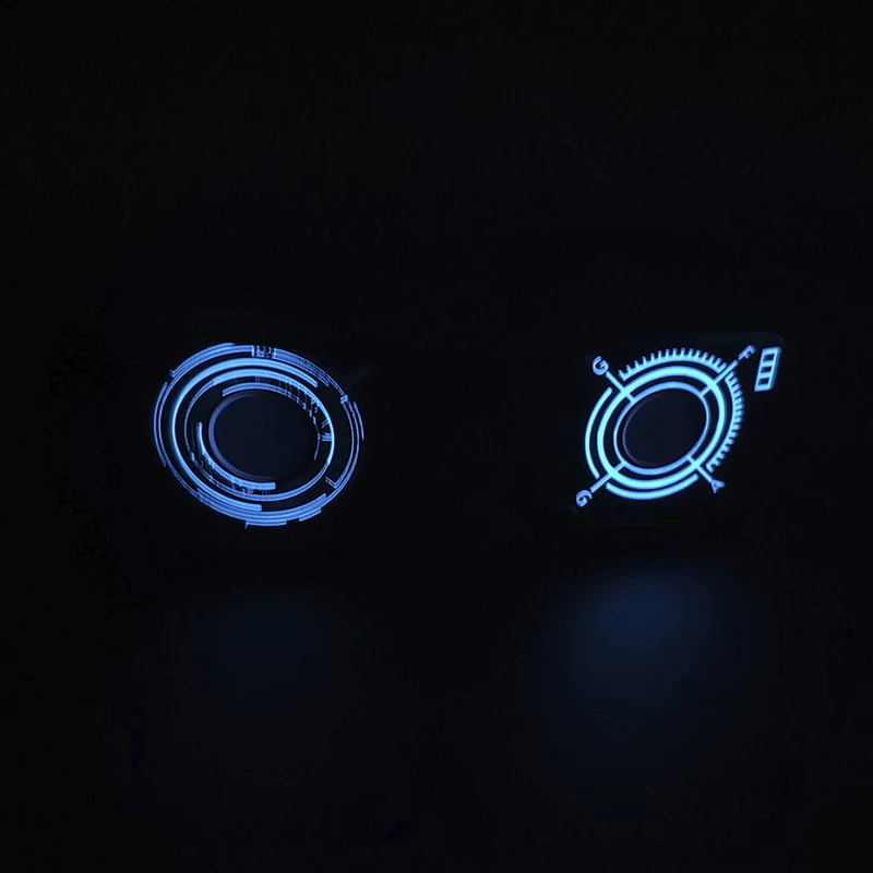 LED Flashing Glasses EL Wire Glasses Glowing Party Supplies Lighting Novelty Gift Bright Light Christmas Festival Party Decor - Цвет: 2