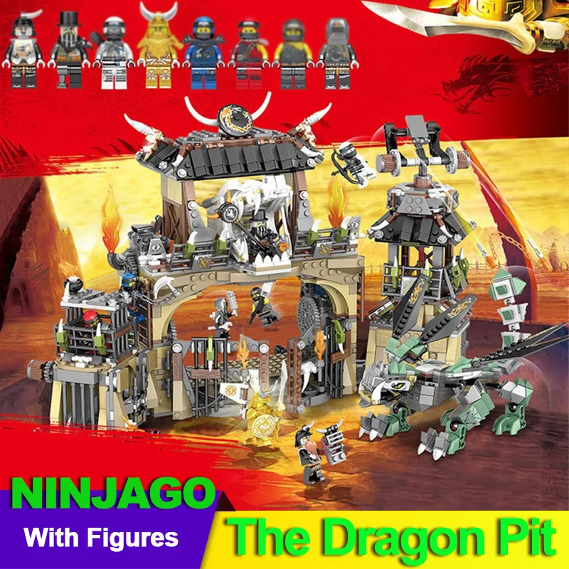 lego 70655 ninjago dragon pit