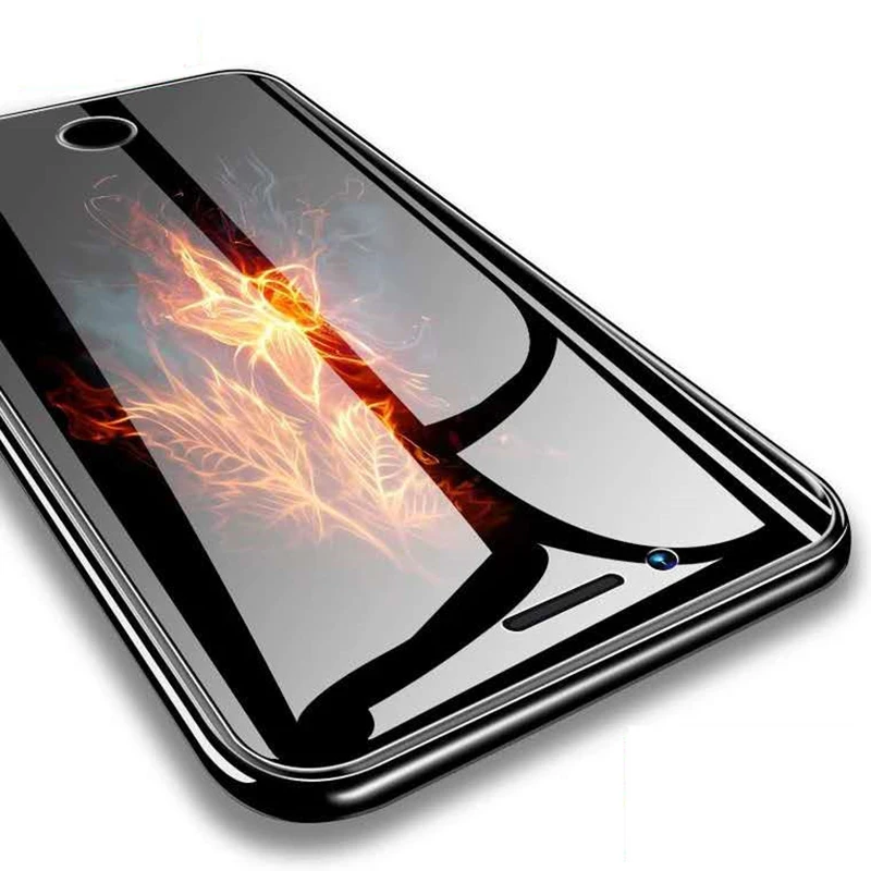 Высокое HD защитное закаленное стекло для iPhone 6 6s 7 8 Plus X XS MAX XR защита экрана|Защитные стёкла и плёнки| | АлиЭкспресс