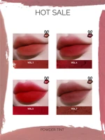 New Colors! HYNTOOR Macaron Series Matte Lip Glaze Long-lasting and Waterproof Lip Gloss Cloud Air Velvet Liquid Lipstick 2