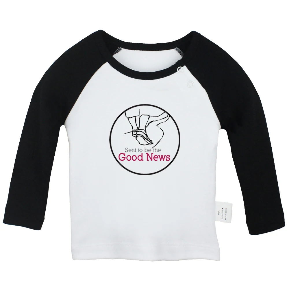 JcBabyYCB2231C Be the good Belive This is Good in the Word/футболки для новорожденных мальчиков и девочек футболки с длинными рукавами и графическим принтом для малышей - Цвет: JcBabyYCB2231C