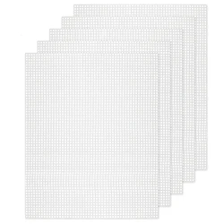 10PCS Mesh Plastic Canvas Sheets 19.6X13 Inch For Embroidery Crafting, Acrylic Yarn Crafting, Knit And Crochet Projects
