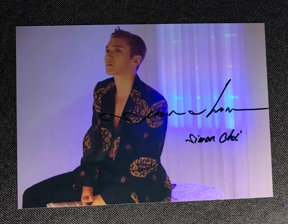 チェ・シウォン直筆サイン入り2Lサイズ写真… Choi Siwon（Signed