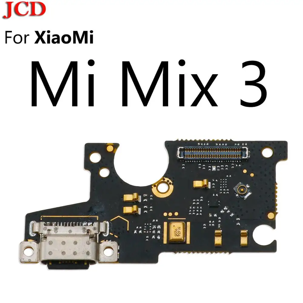For Xiaomi Mi Mix 3 JCD 2 шт. USB Разъем питания Порт док-станция гибкий кабель для Xiao mi для Red mi Note 7 6 5 Pro 6A S2 mi 8 mi x 2S Max 3 2 A2 Lite F1 - Цвет: For Xiaomi Mi Mix 3