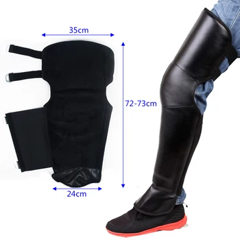 

Breathable Black Pair Thickened Leggings Protective Knee 2pcs Electric Car Motorcycle Leather Warm Accs Part Tool Replaces