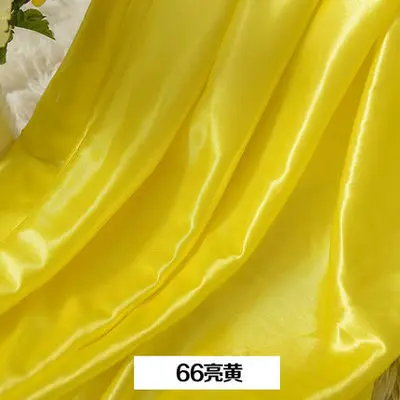 Ледяной шелк прозрачный желтого золота свадебного стола юбка вечерние банкетные этап юбка для стола скатерти украшения - Color: 66 bright yellow