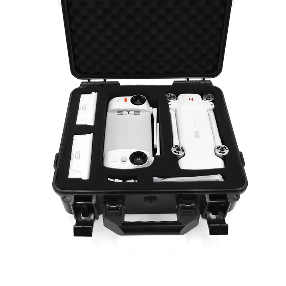 para Xiaomi Fimi Alça de Armazenamento de Pele Dura à Prova Drone Bolsas Eva Dwaterproof Água Levando Anti-gota Case Protetor Acessórios x8 se - 2022 - Image 3
