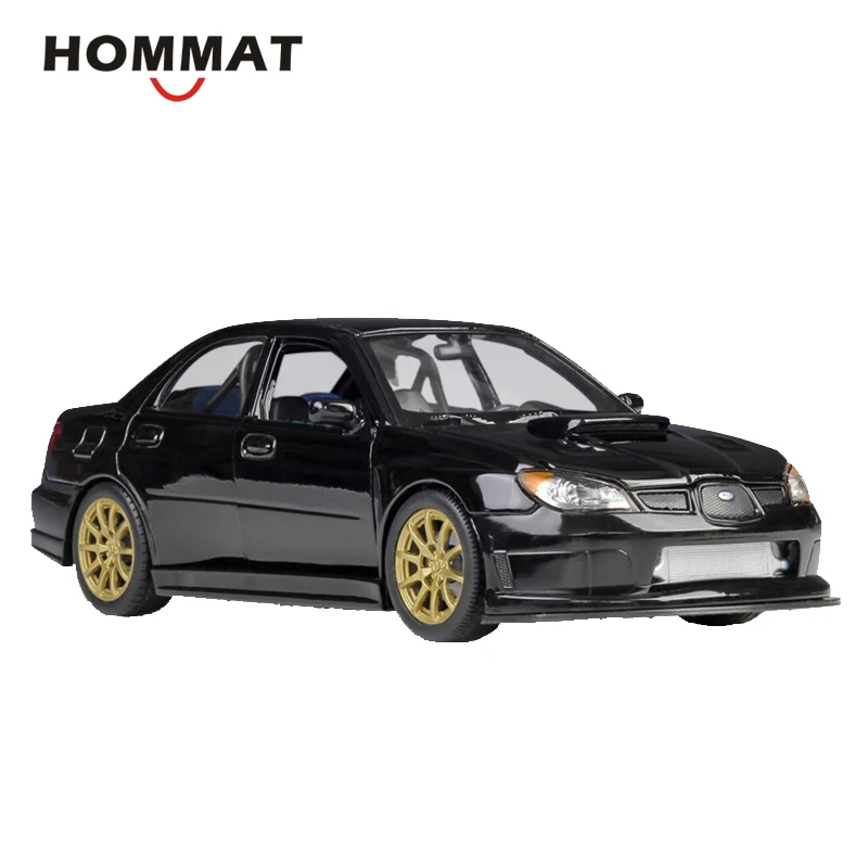 Весы HOMMAT Welly 1:24 Автомобили Subaru Impreza Wrx STI металлическая модель литье под давлением